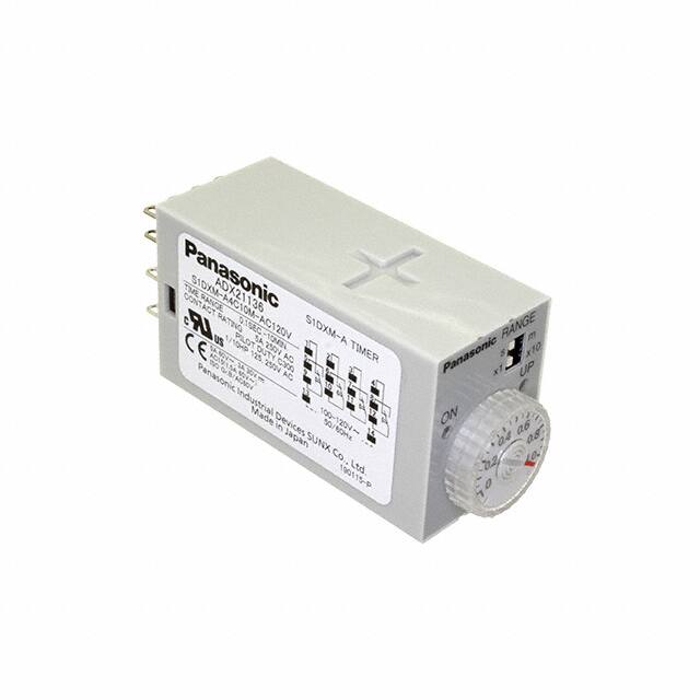 S1DXMA4C10MAC120V Panasonic Industrial Automation Sales Relais temporisés